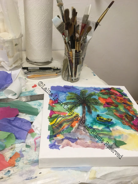 “SANIBEL CALLING YOU!”  Original painting SOLD  Print Available $69.