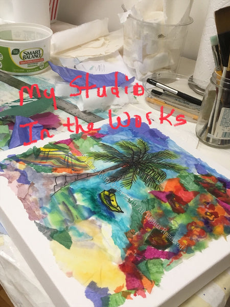 “SANIBEL CALLING YOU!”  Original painting SOLD  Print Available $69.