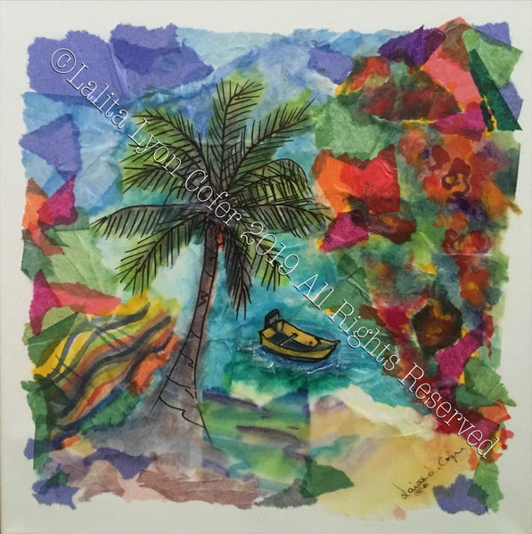 “SANIBEL CALLING YOU!”  Original painting SOLD  Print Available $69.