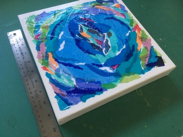 Swimming Into the Blue - prints available $69.00