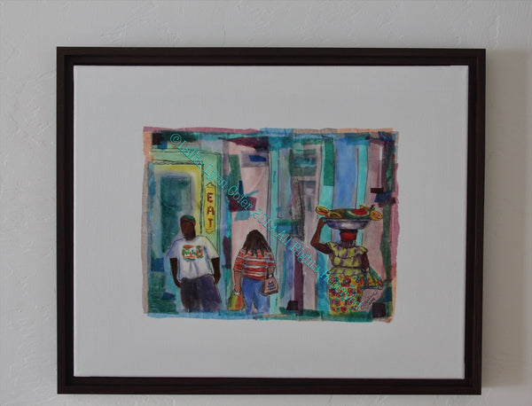 Town Market Day Hustle and Bustle SALE $595.