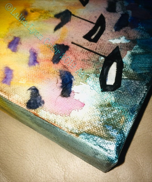 SUNSET SILHOUETTE OF BOATS 3