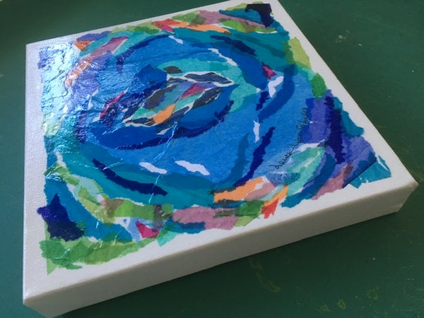 Swimming Into the Blue - prints available $69.00