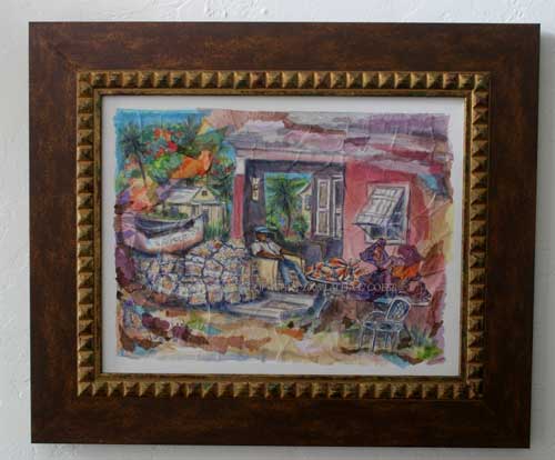 I Sells Conch For A Livin’ -  Print $69.00 - Original Sold