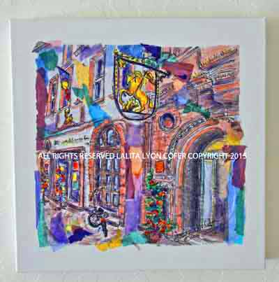 The Ritter St. George Inn. ORIGINAL SOLD  Prints available $65