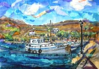 Old Fishing Boat - Island of Kalymnos, Greece