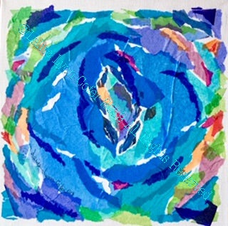Swimming Into the Blue - prints available $69.00