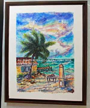 “Beach Treasure” -  Original Sold - buy a print $139.00